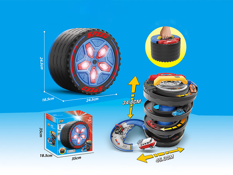 Deformation wheel Parking Lot
