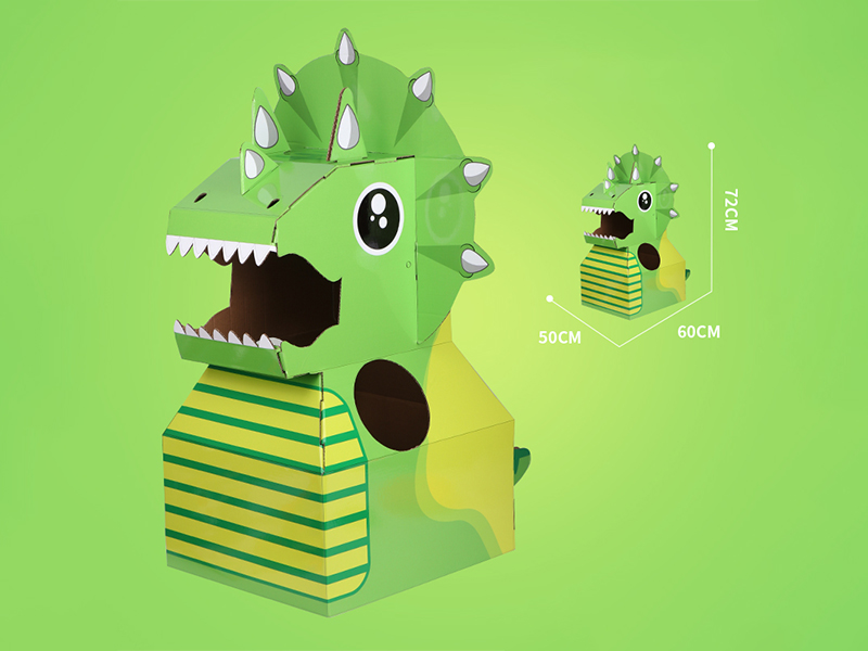 Medium Triceratops Carton