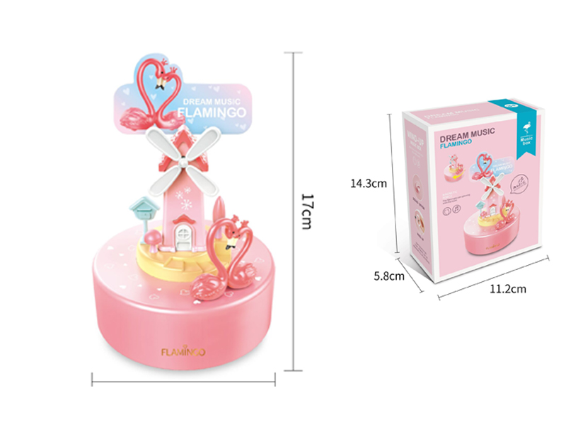 Flamingo Music Box