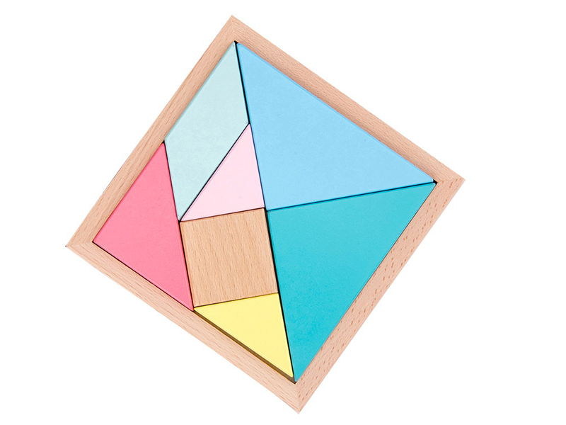 Wooden Small Size Tangram