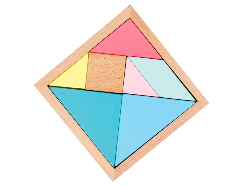 Wooden Middle Size Tangram