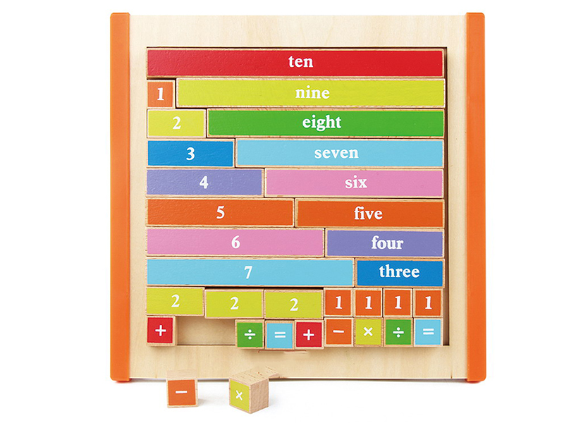 Wooden Number & Arithmetic Learning Building Block