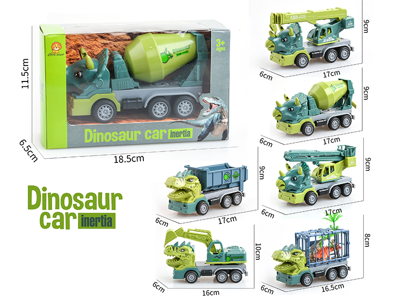 Friction Dinosaur Car 1PCS