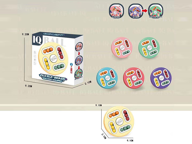 Circular Plate Puzzle Beads