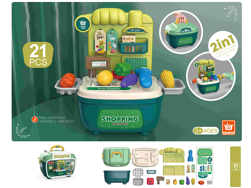 Supermarket Handbag (2 In 1)