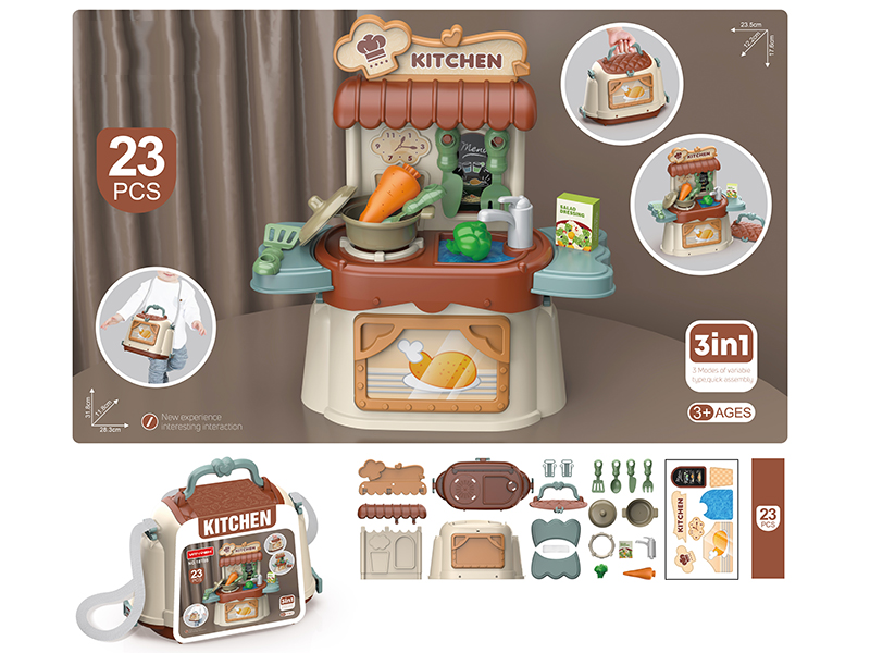 Kitchen Suitcase(3 In 1)23PCS
