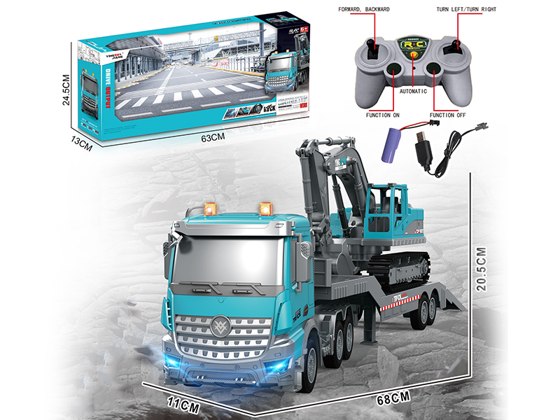 1:14 40MHz Multifunctional R/C Carrier Loader (Including Batteries)