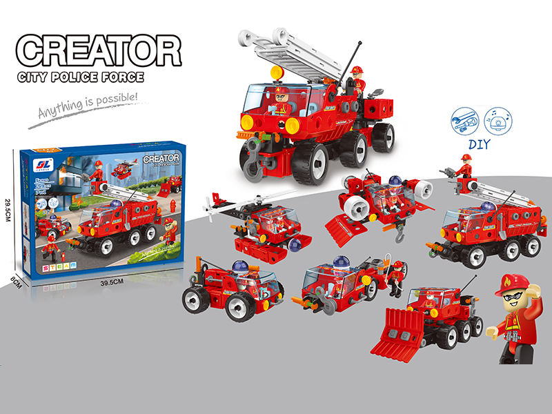 DIY Assembly Building Blocks (159pcs) 7 In 1