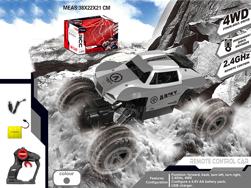 1:16 27MHz 4WD Remote Control Climbing Car