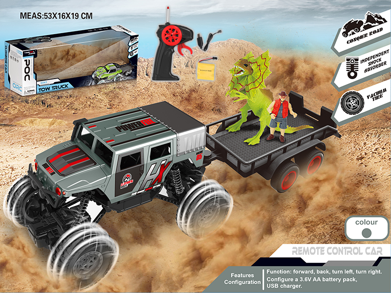 1:18 4CH 27MHz Remote Control Climbing Tow Truck