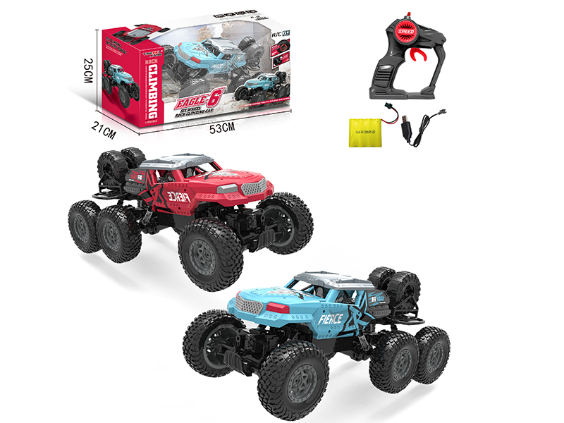 1:l10 2.4G Remote Control Six-Wheel Rock Climbing Car
