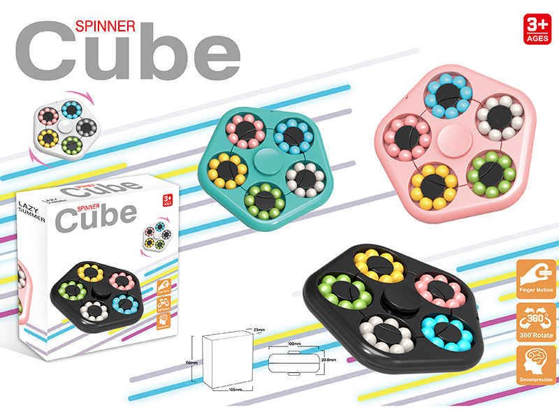 Fidget Spinner Rubik's Cube Bean