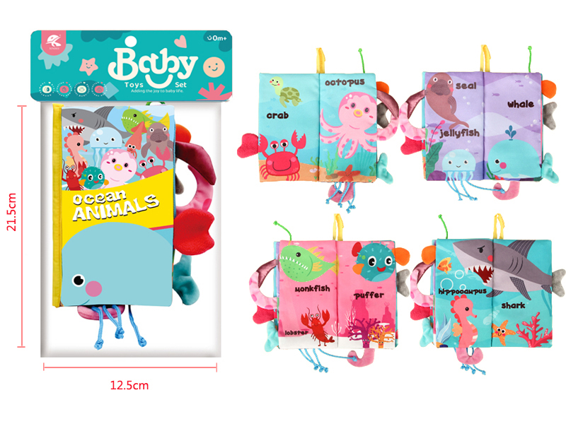 Sea Animal Tail Cloth Book