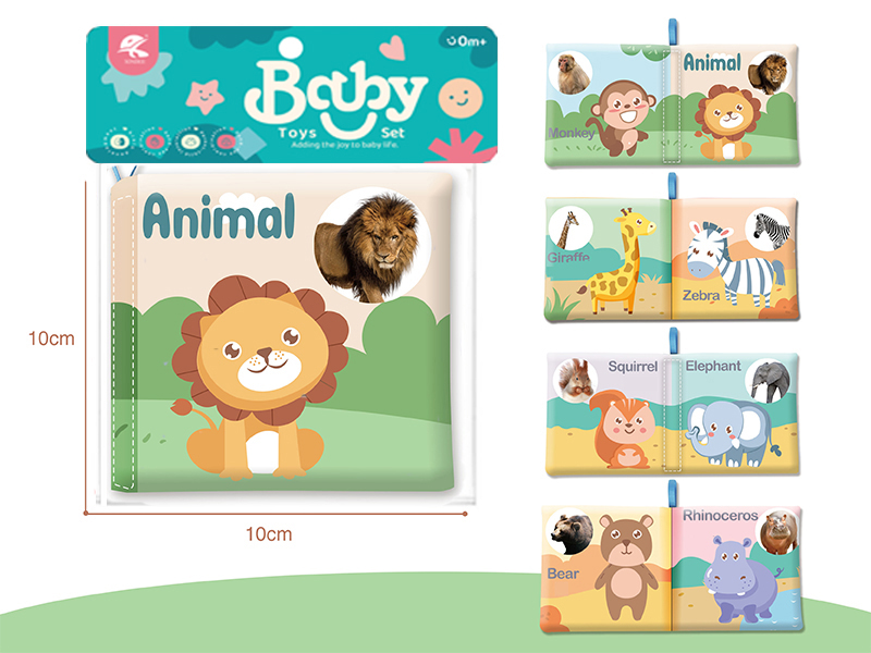 Animals Cognitive  Cloth Book
