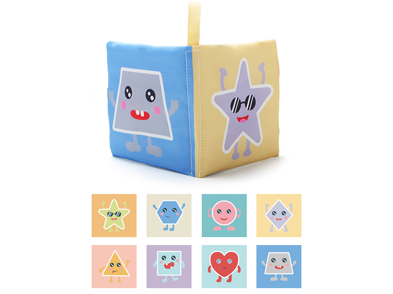 14cm Shape Cognitive Cloth Book