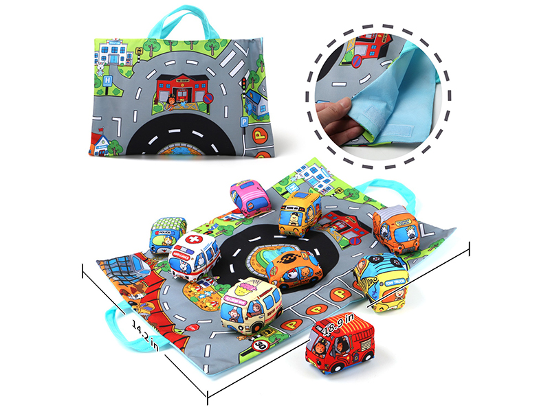 Cloth Car Set(9PCS + Storage Bag)