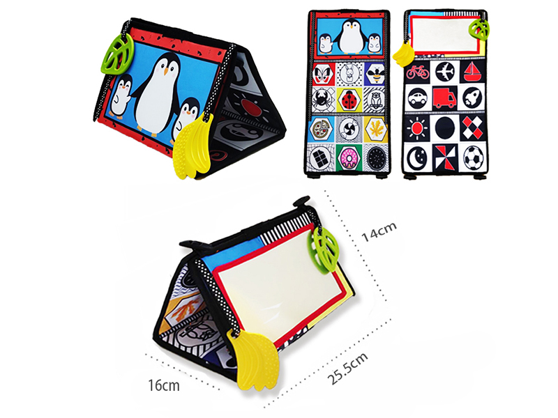 Baby Floor Mirror Cloth Books