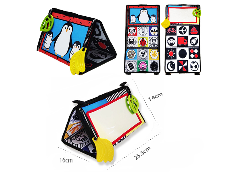 Baby Floor Mirror Cloth Books