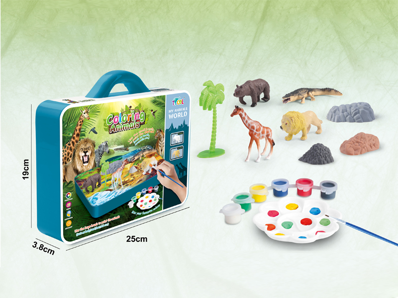 4PCS DIY Animal Coloring