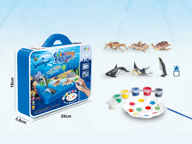 6PCS DIY Ocean Coloring