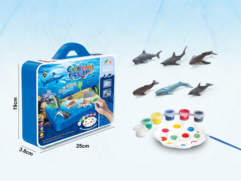 6PCS DIY Ocean Coloring