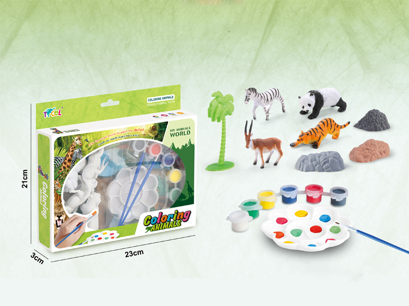4PCS DIY Animals Coloring