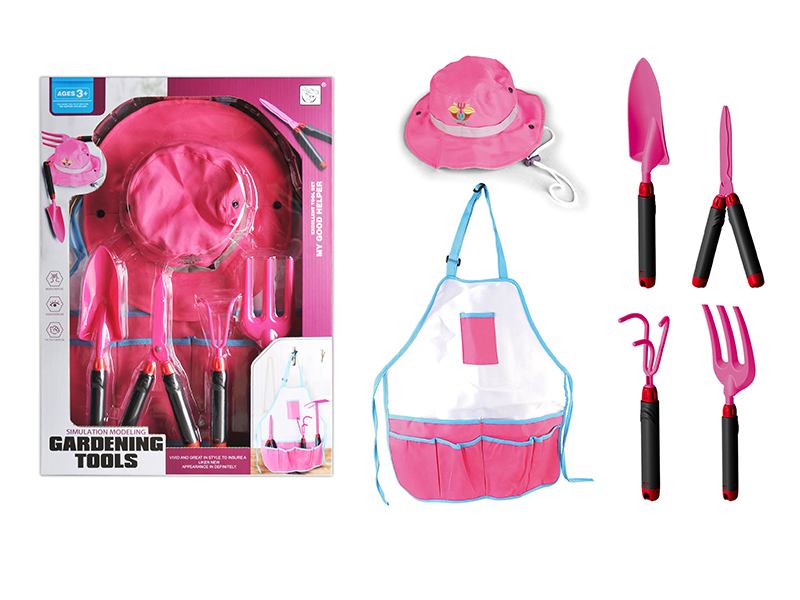 Gardening Tools(With Hat, Apron)