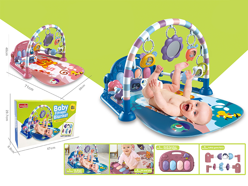 Steaw Pedal Piano Fitness Rack With Light And Music