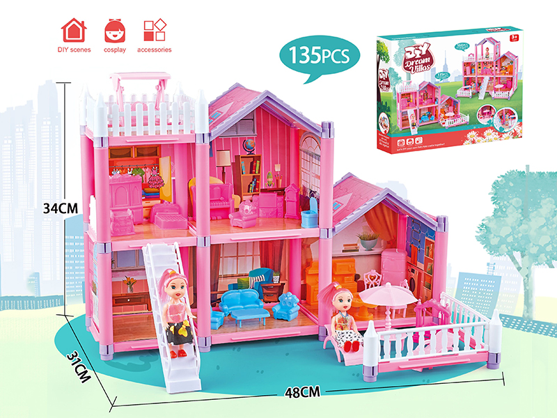 DIY Dream Villas 135pcs