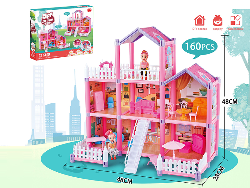 DIY Dream Villas 160pcs