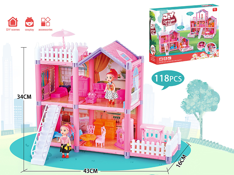 DIY Dream Villas 118pcs
