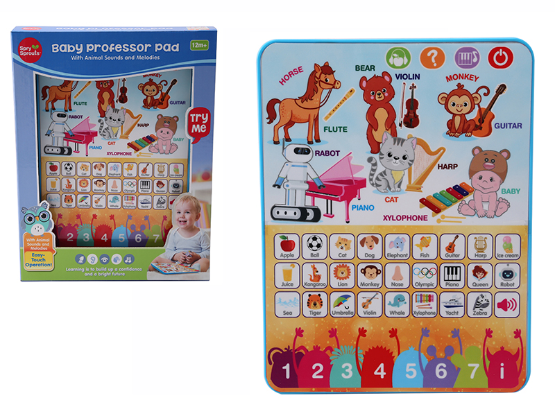 Animals Alphabet Baby Pad Learning Machine