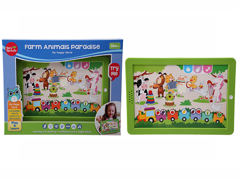 Farm Animals Paradise Table PC Learning Machine