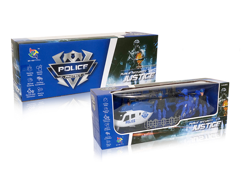 Slide Police Car Set