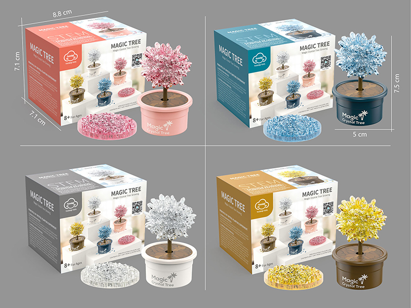 Magic Crystal Tree Growing