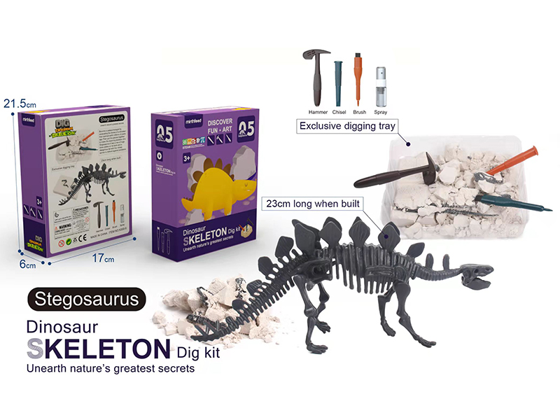 Stegosaurus Skeleton Dig Kit