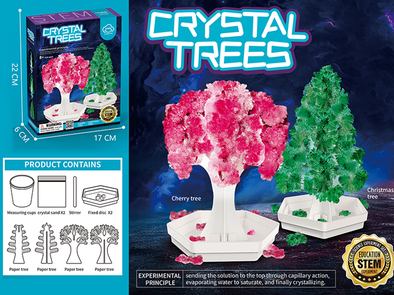 Magic Crystal Trees Growing