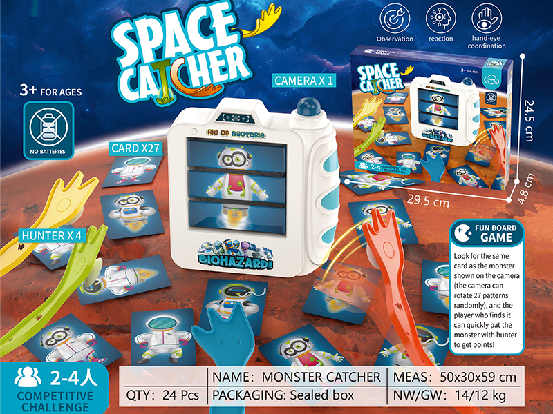 Space Catcher Board Game