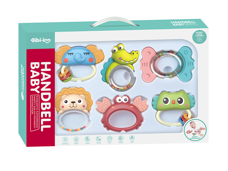 Baby Rattles 6pcs