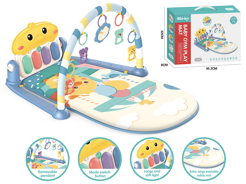Pedal Piano Fitness Blanket
