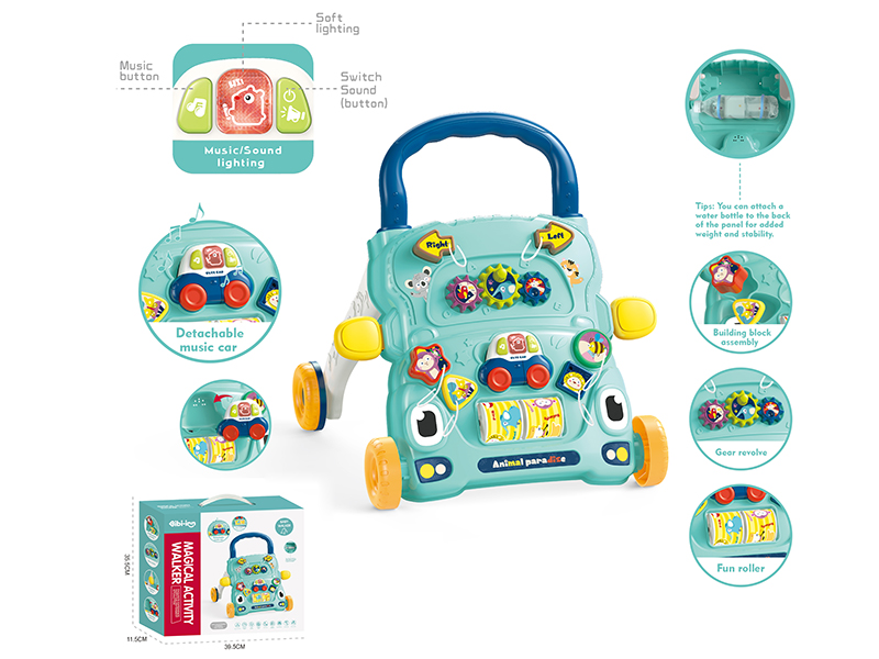 Music Baby Walker(Blue)