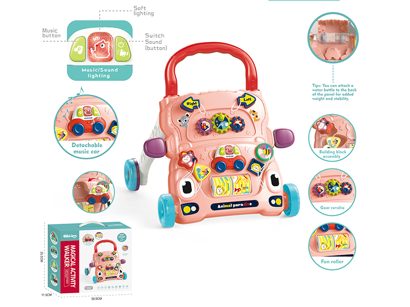 Music Baby Walker(Red)
