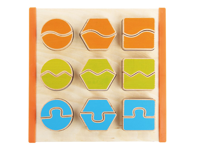Wooden Shape Matching Game