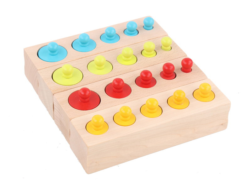 Wooden Cylindrical Matching Block