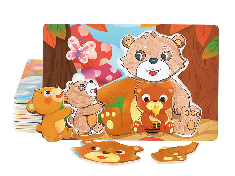 Wooden Painting Puzzle