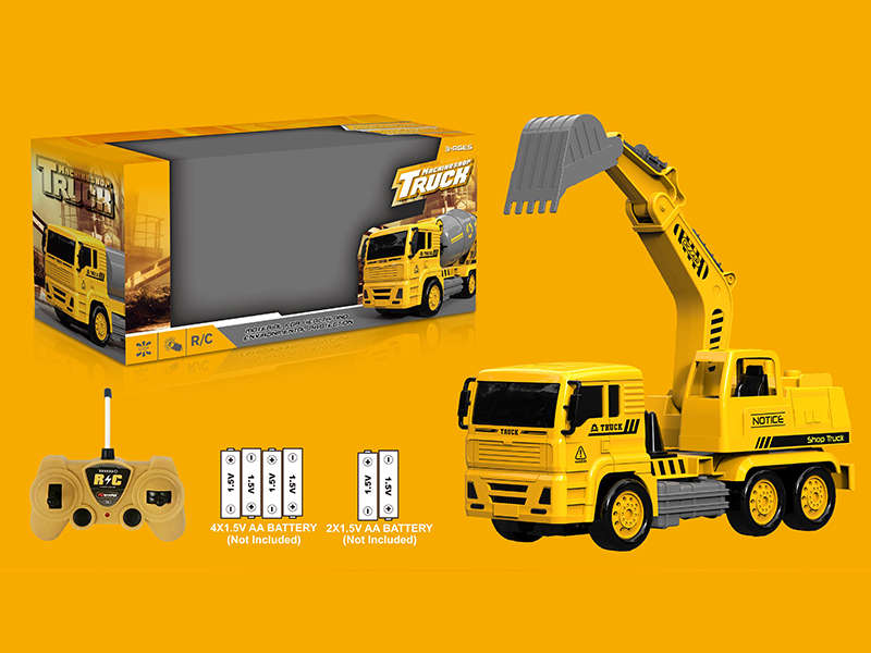 4CH R/C Excavating Machinery With Light