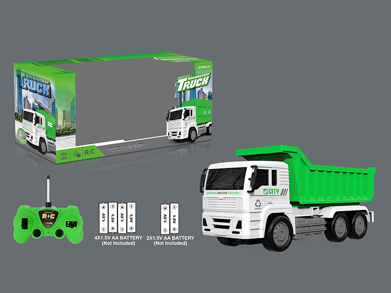 R/C Sanitation Square Bucket Truck
