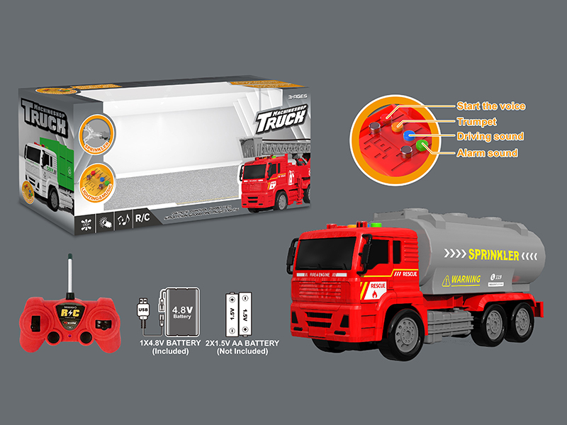 R/C Fire water tanker With Voice