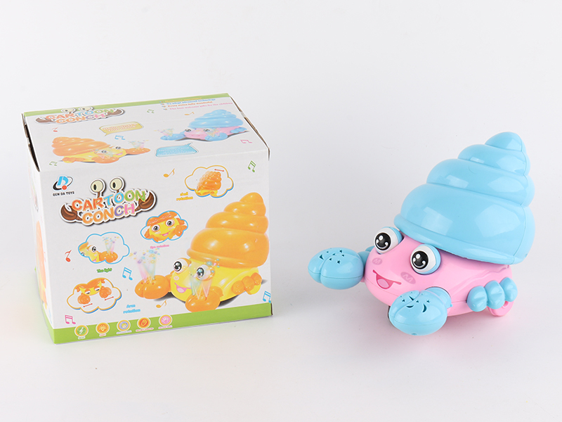 Cartoon Multifunctional B/O Conch With Light And Music