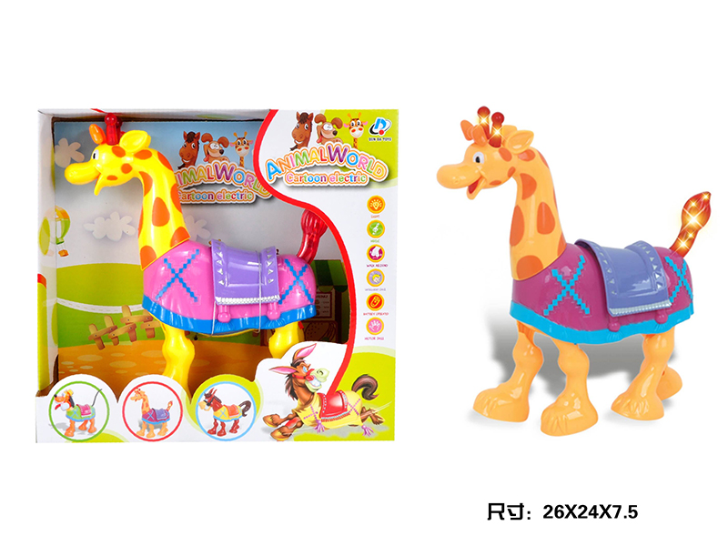 Cartoon B/O Deer With Light And Music